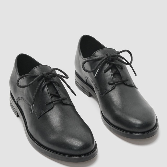 Eileen Fisher Harlow Leather Oxford - Picture 1 of 10